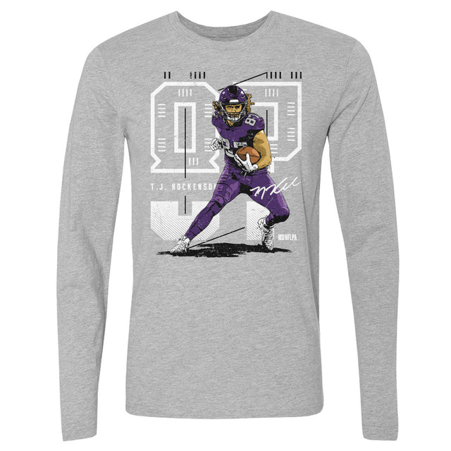 T.J. Hockenson Men's Long Sleeve T-Shirt | 500 LEVEL