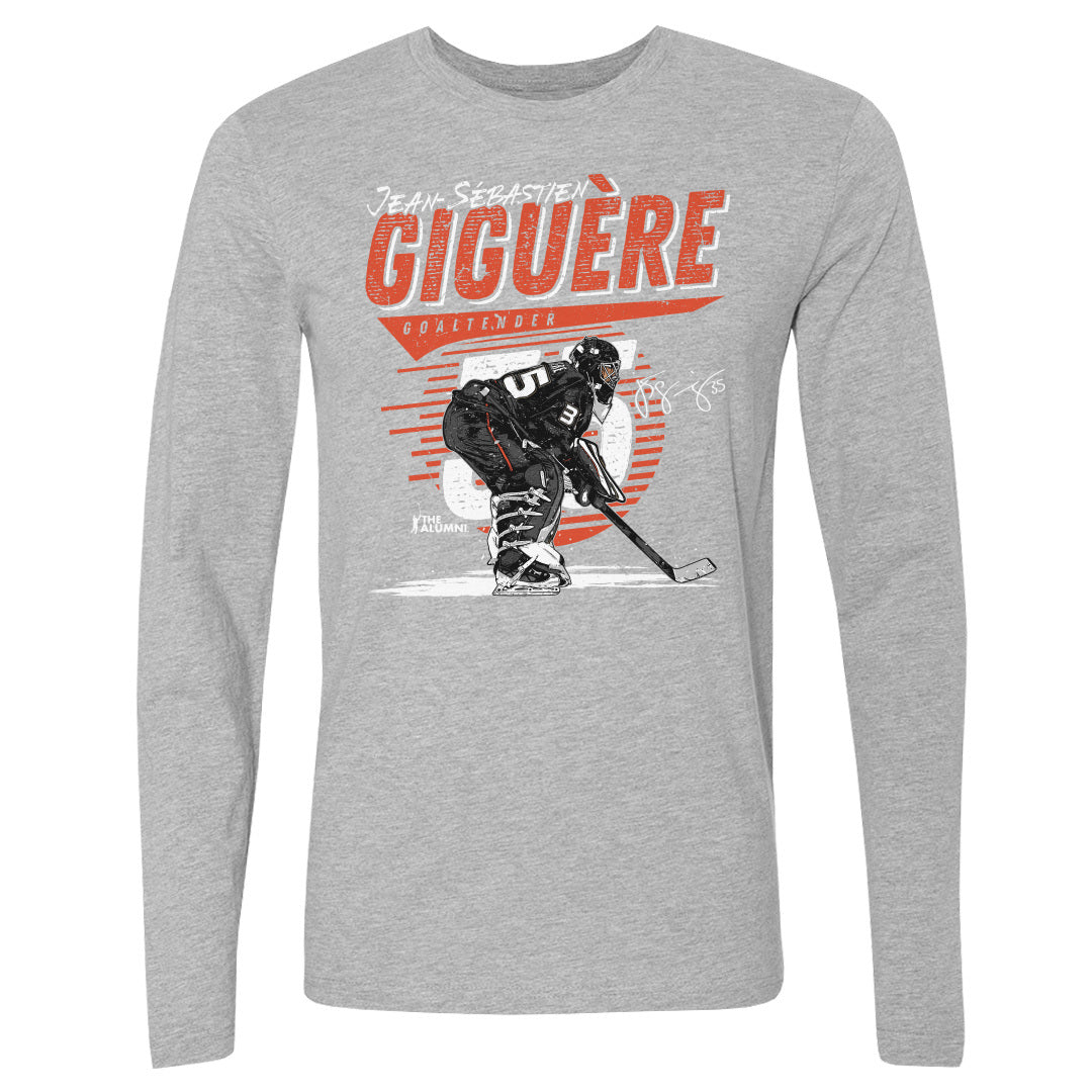 Jean-Sebastien Giguere Men's Long Sleeve T-Shirt | 500 LEVEL