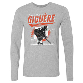 Jean-Sebastien Giguere Men's Long Sleeve T-Shirt | 500 LEVEL