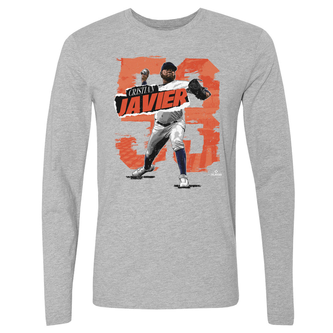 Cristian Javier Men's Long Sleeve T-Shirt | 500 LEVEL