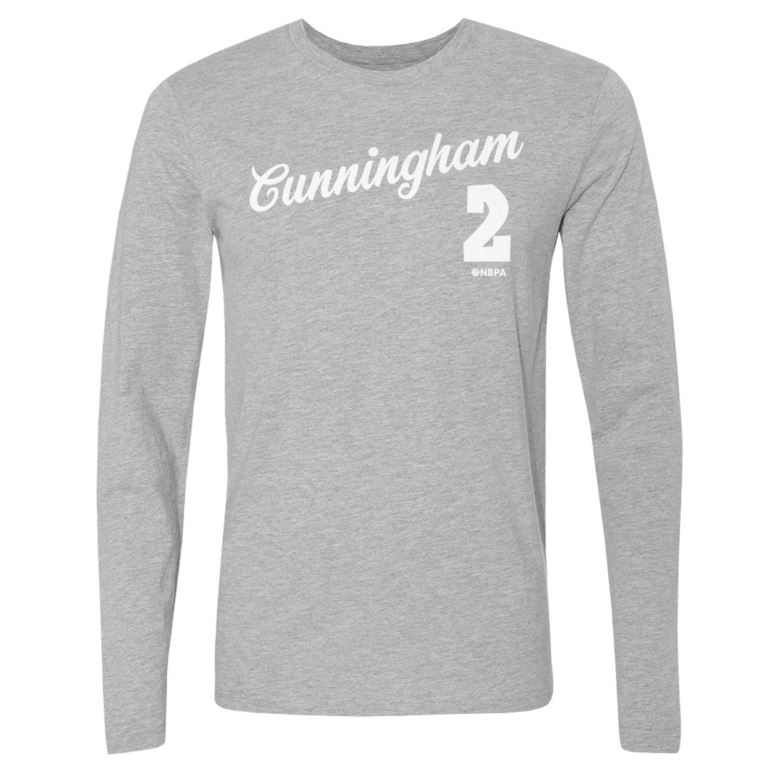 Cade Cunningham Men&#39;s Long Sleeve T-Shirt | 500 LEVEL