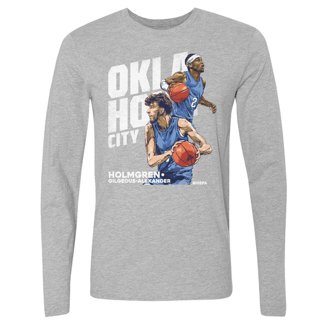 Chet Holmgren Men's Long Sleeve T-Shirt | 500 LEVEL