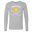 Jeremy Swayman Men's Long Sleeve T-Shirt | 500 LEVEL