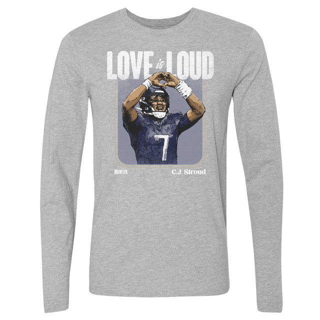 C.J. Stroud Men's Long Sleeve T-Shirt | 500 LEVEL