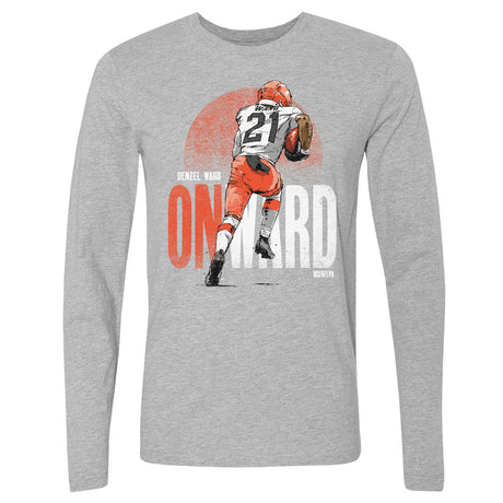 Denzel Ward Men's Long Sleeve T-Shirt | 500 LEVEL
