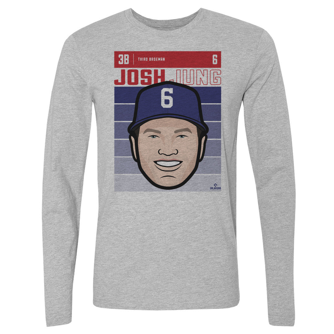 Josh Jung Men&#39;s Long Sleeve T-Shirt | 500 LEVEL