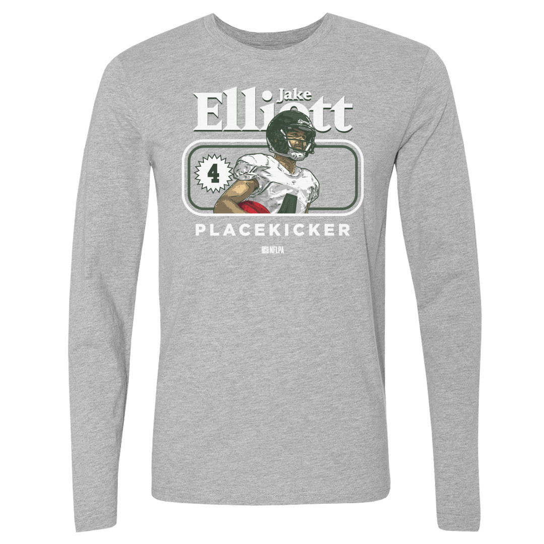 Jake Elliott Men&#39;s Long Sleeve T-Shirt | 500 LEVEL