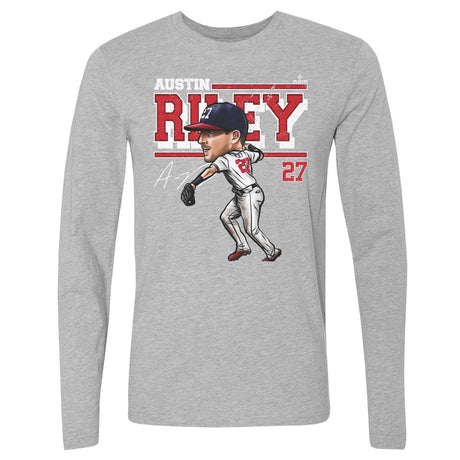 Austin Riley Men's Long Sleeve T-Shirt | 500 LEVEL