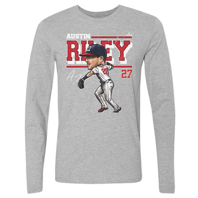 Austin Riley Men's Long Sleeve T-Shirt | 500 LEVEL