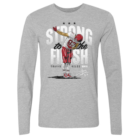 Travis Kelce Men's Long Sleeve T-Shirt | 500 LEVEL