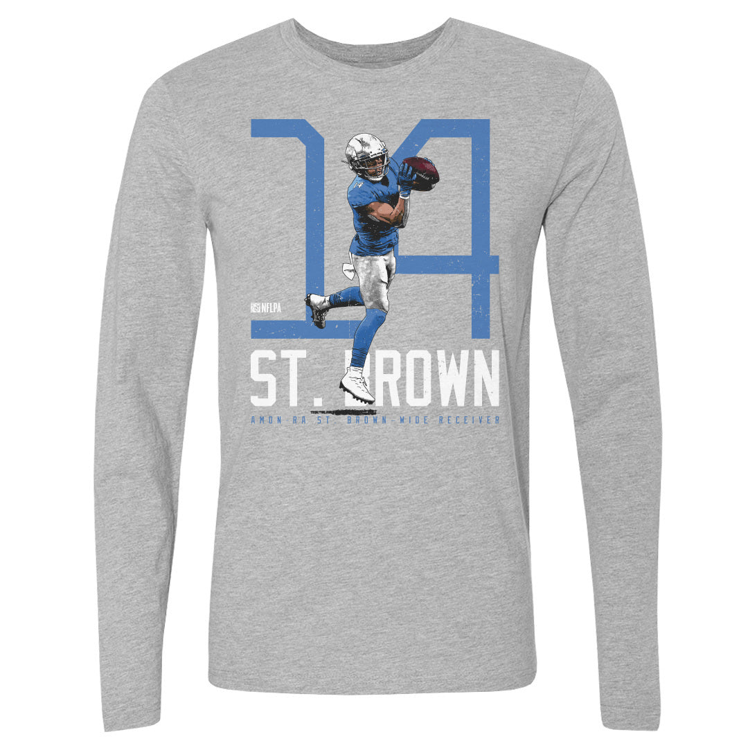 Amon-Ra St. Brown Men's Long Sleeve T-Shirt | 500 LEVEL