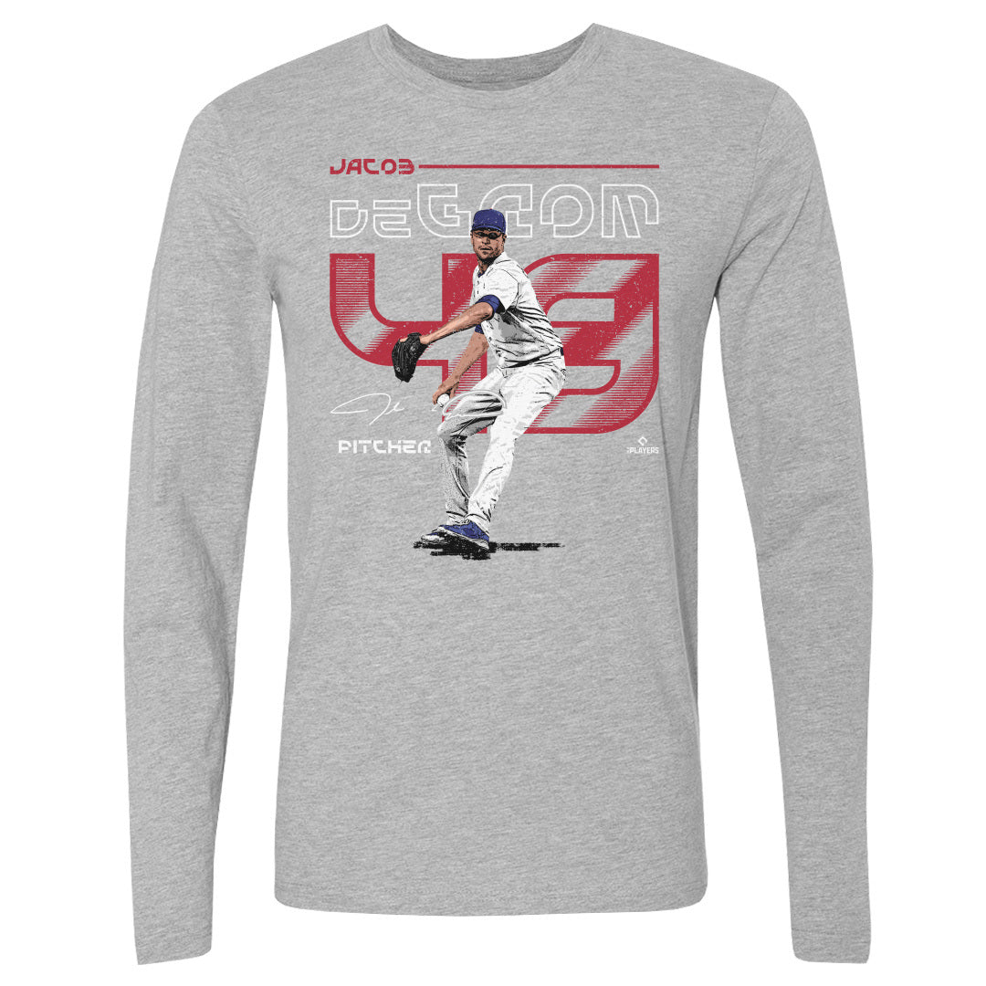 Jacob deGrom Men's Long Sleeve T-Shirt | 500 LEVEL