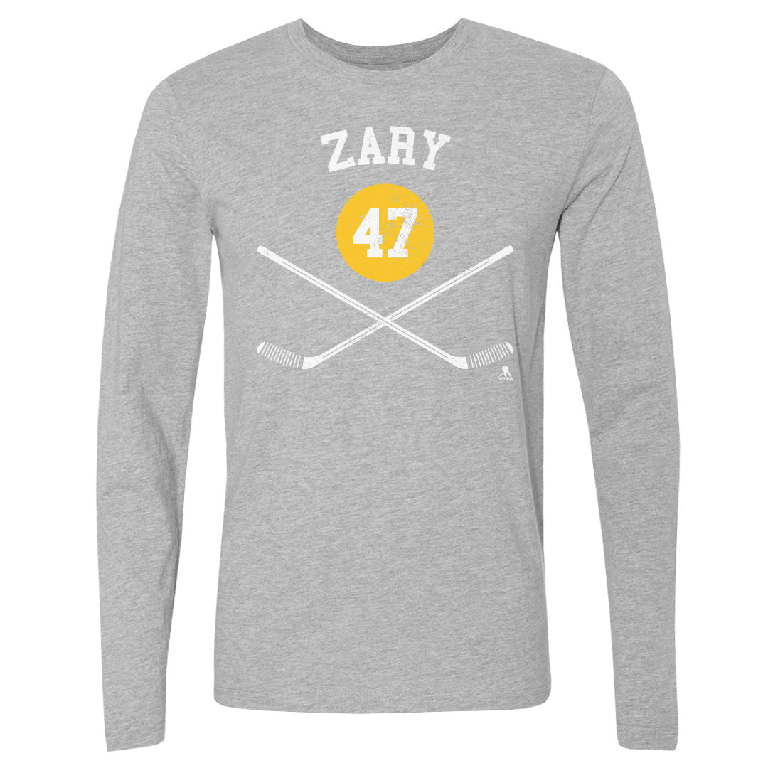 Connor Zary Men&#39;s Long Sleeve T-Shirt | 500 LEVEL