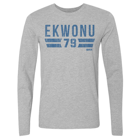 Ickey Ekwonu Men's Long Sleeve T-Shirt | 500 LEVEL