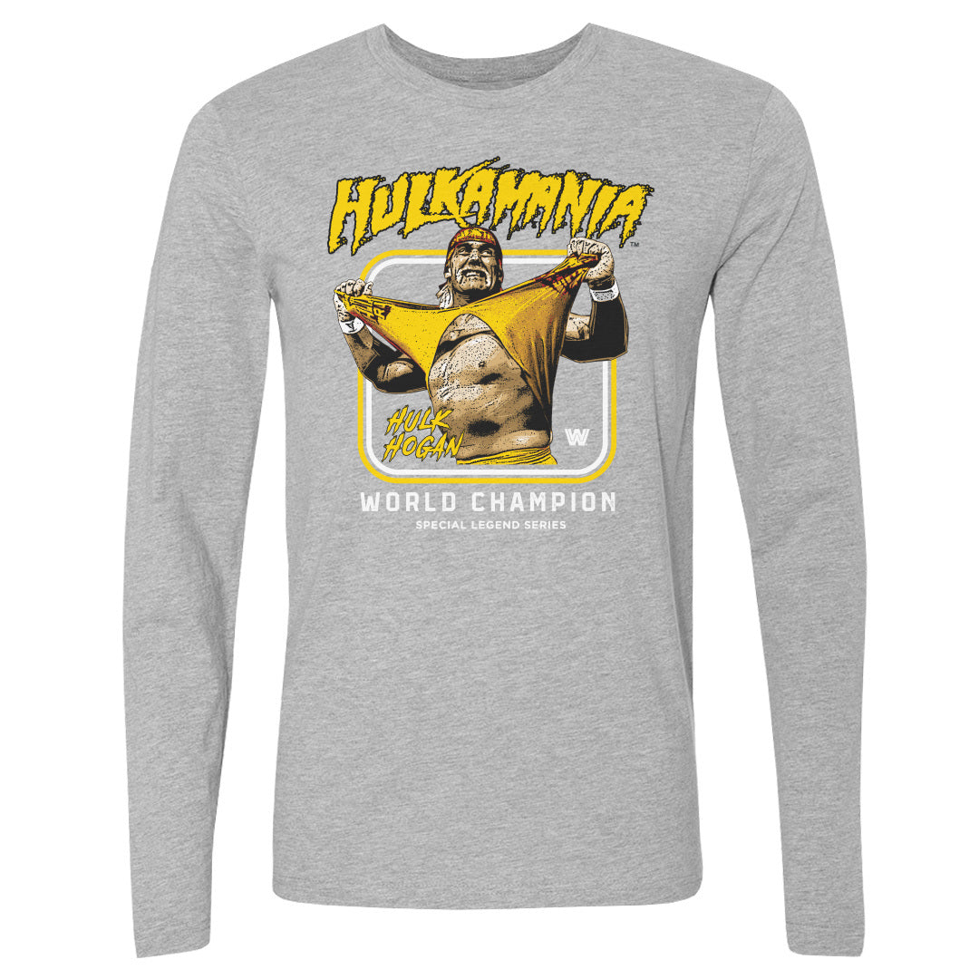 Hulk Hogan Men's Long Sleeve T-Shirt | 500 LEVEL
