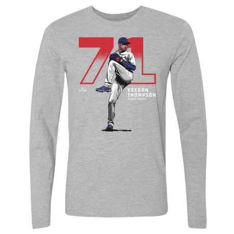 Keegan Thompson Men's Long Sleeve T-Shirt | 500 LEVEL