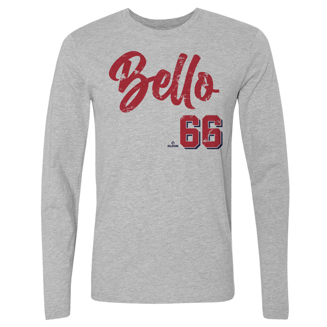 Brayan Bello Men&#39;s Long Sleeve T-Shirt | 500 LEVEL
