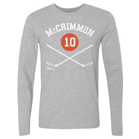 Brad McCrimmon Men's Long Sleeve T-Shirt | 500 LEVEL