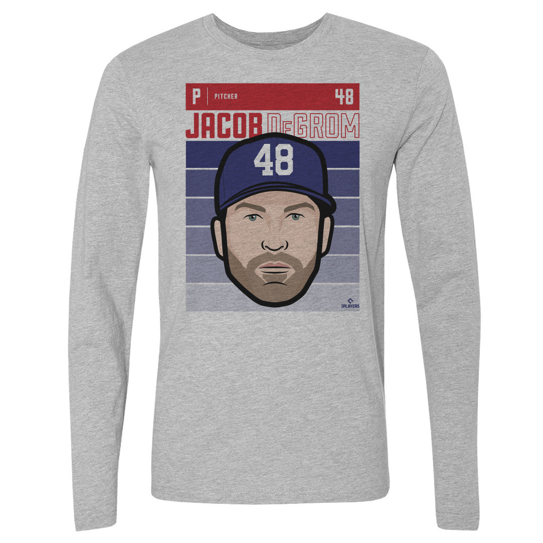 Jacob deGrom Men's Long Sleeve T-Shirt | 500 LEVEL