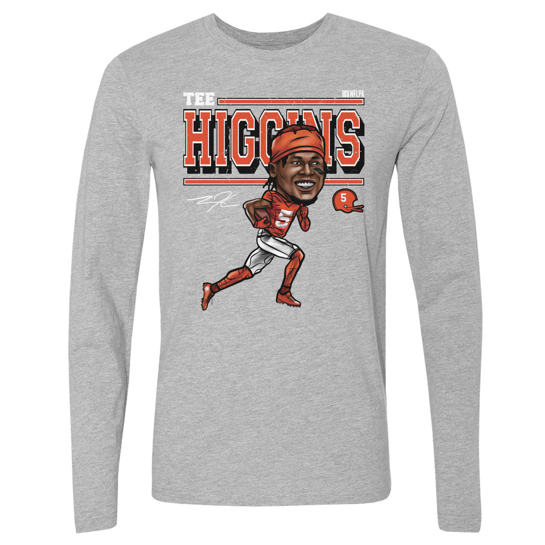 Tee Higgins Men's Long Sleeve T-Shirt | 500 LEVEL