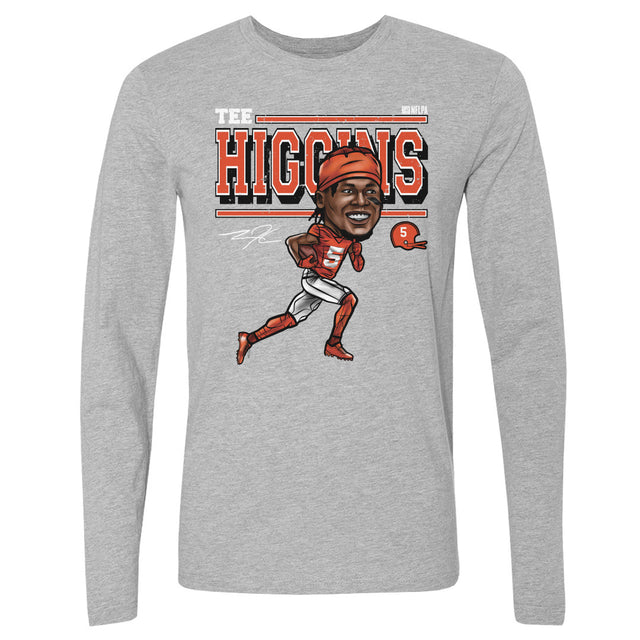 Tee Higgins Men's Long Sleeve T-Shirt | 500 LEVEL
