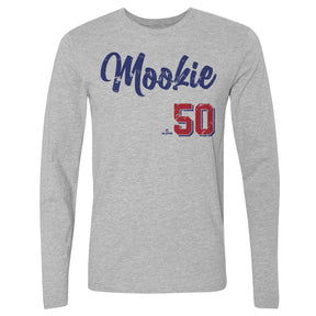 Mookie Betts Men's Long Sleeve T-Shirt | 500 LEVEL