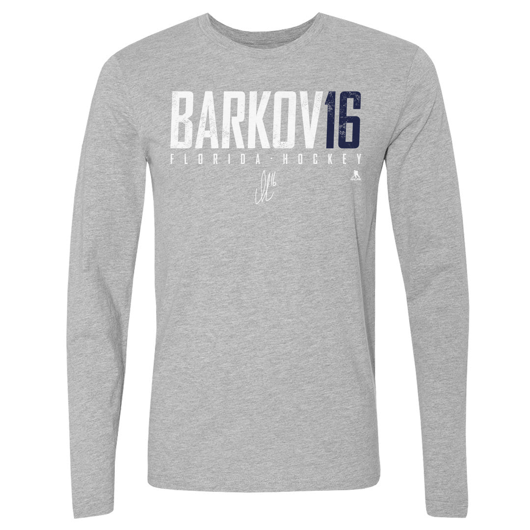 Aleksander Barkov Men's Long Sleeve T-Shirt | 500 LEVEL