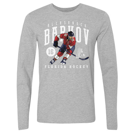 Aleksander Barkov Men's Long Sleeve T-Shirt | 500 LEVEL