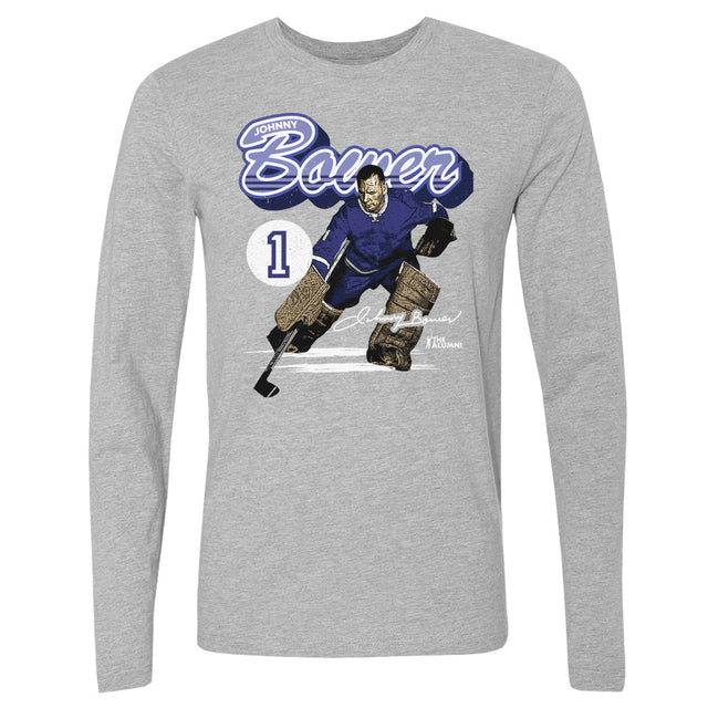 Johnny Bower Men's Long Sleeve T-Shirt | 500 LEVEL