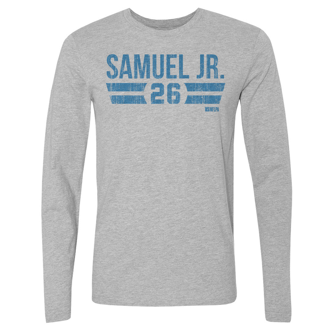 Asante Samuel Jr. Men's Long Sleeve T-Shirt | 500 LEVEL
