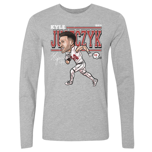 Kyle Juszczyk Men's Long Sleeve T-Shirt | 500 LEVEL