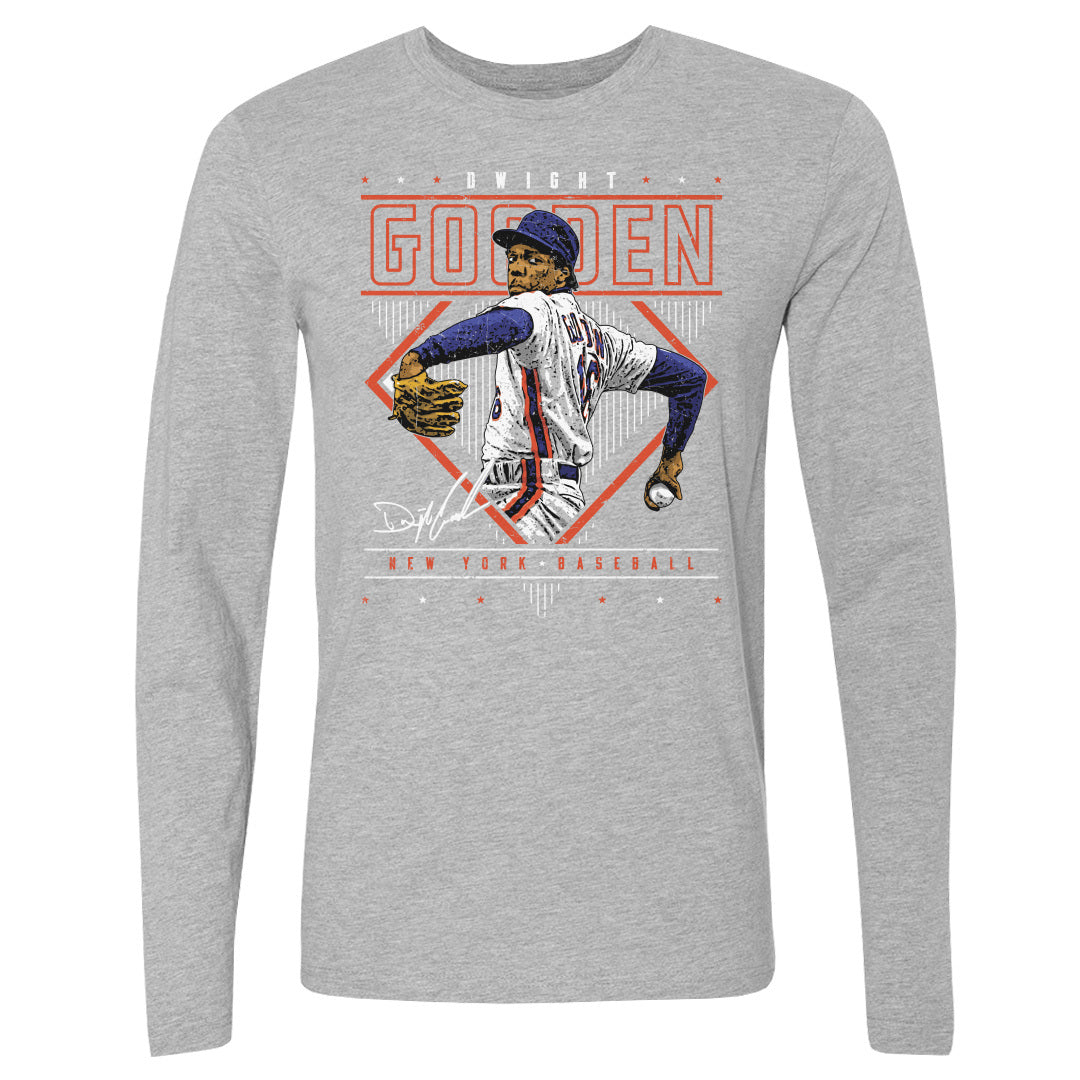 Dwight Gooden Men&#39;s Long Sleeve T-Shirt | 500 LEVEL