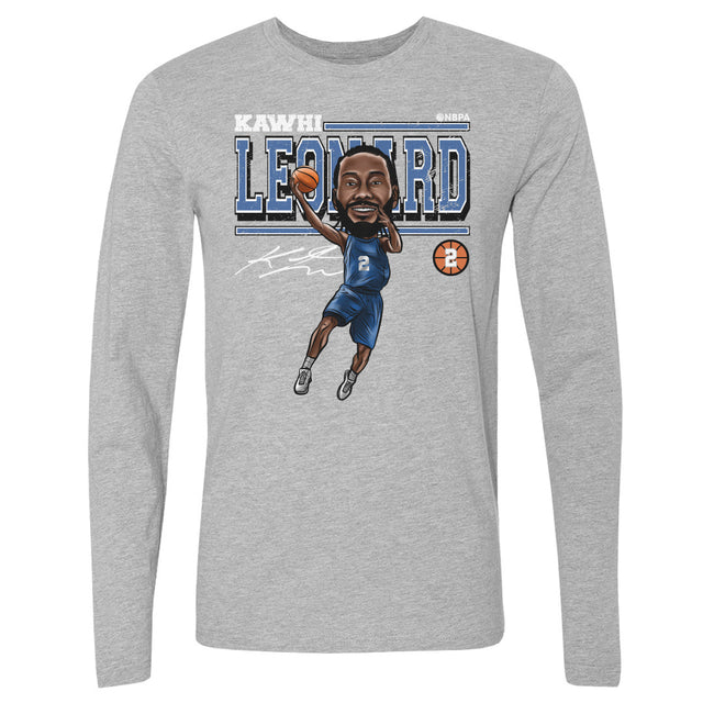 Kawhi Leonard Men's Long Sleeve T-Shirt | 500 LEVEL