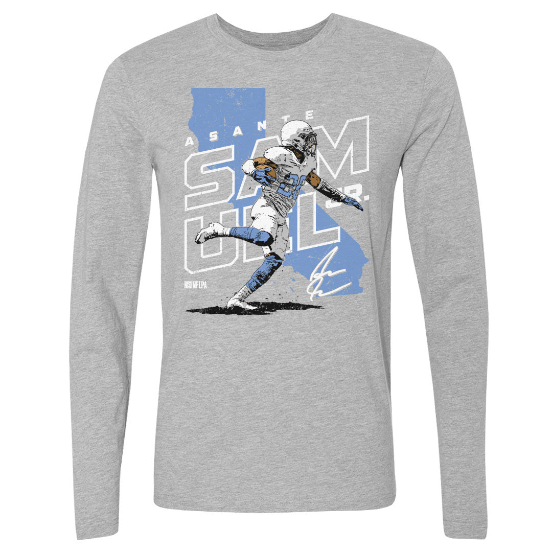 Asante Samuel Jr. Men&#39;s Long Sleeve T-Shirt | 500 LEVEL