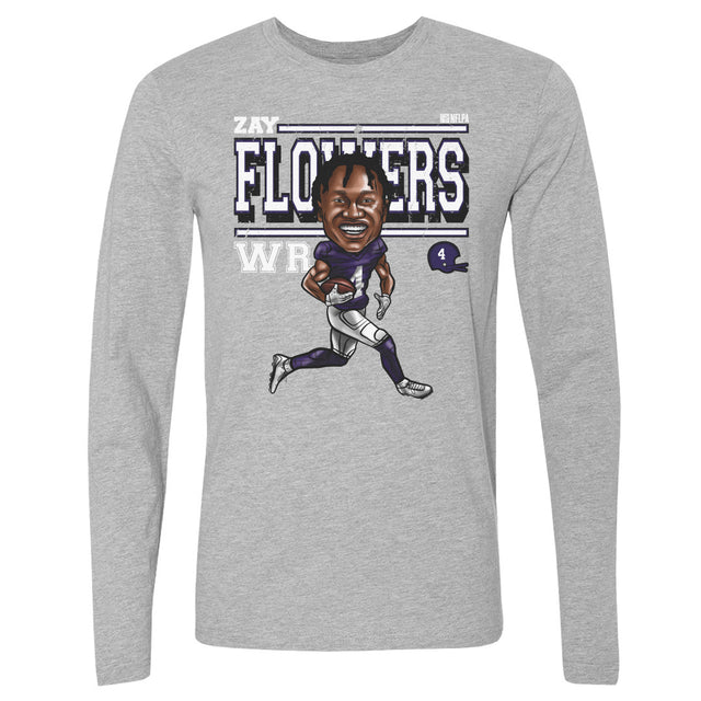 Zay Flowers Men's Long Sleeve T-Shirt | 500 LEVEL