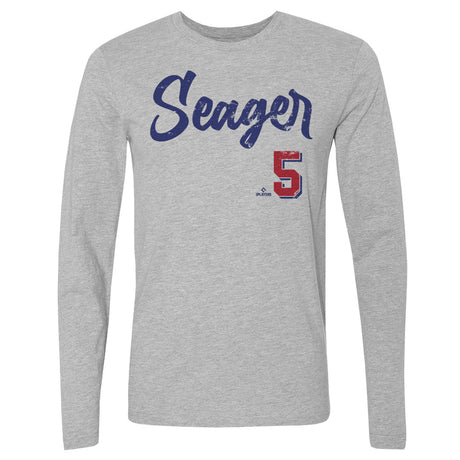 Corey Seager Men's Long Sleeve T-Shirt | 500 LEVEL