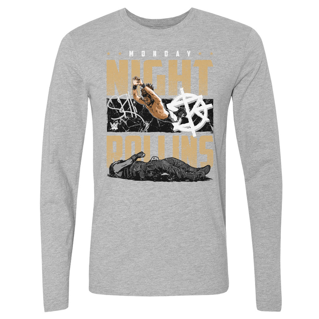 Seth Rollins Men's Long Sleeve T-Shirt | 500 LEVEL