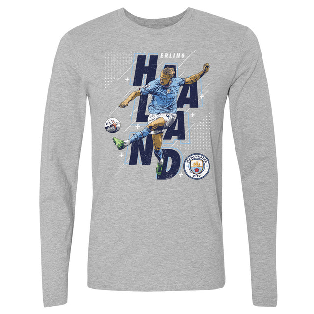 Erling Haaland Men's Long Sleeve T-Shirt | 500 LEVEL