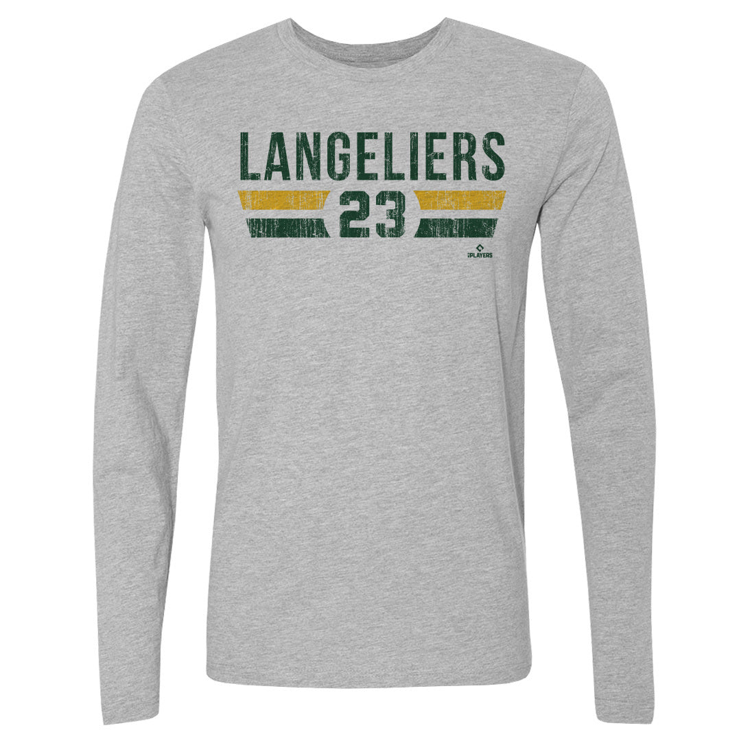 Shea Langeliers Men&#39;s Long Sleeve T-Shirt | 500 LEVEL