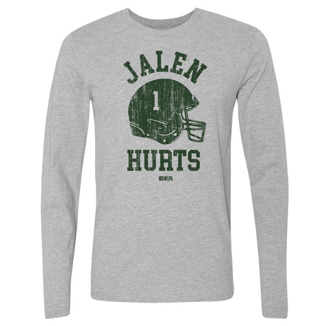 Jalen Hurts Men's Long Sleeve T-Shirt | 500 LEVEL
