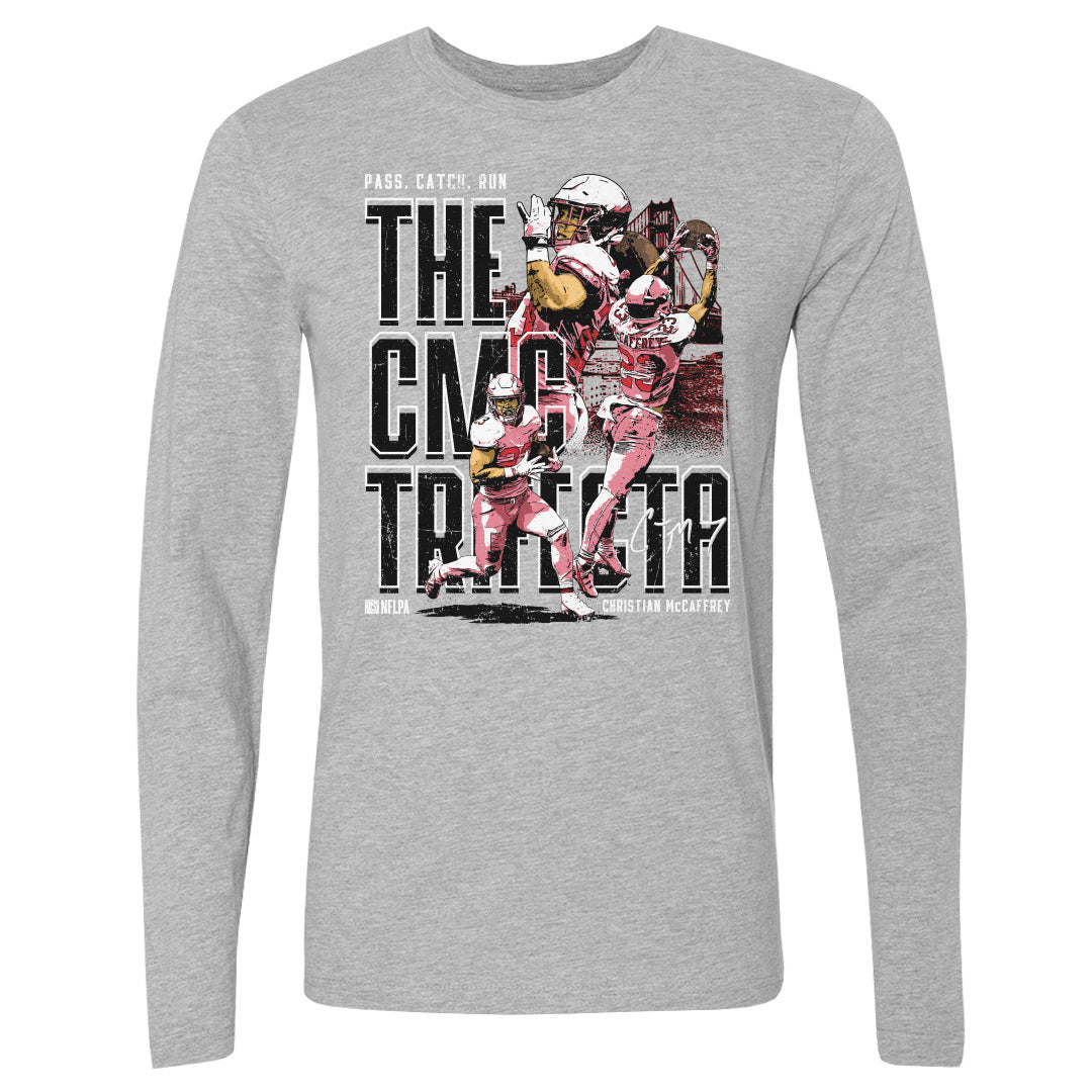 Christian McCaffrey Men's Long Sleeve T-Shirt | 500 LEVEL