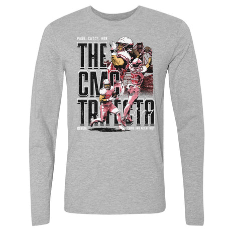 Christian McCaffrey Men's Long Sleeve T-Shirt | 500 LEVEL