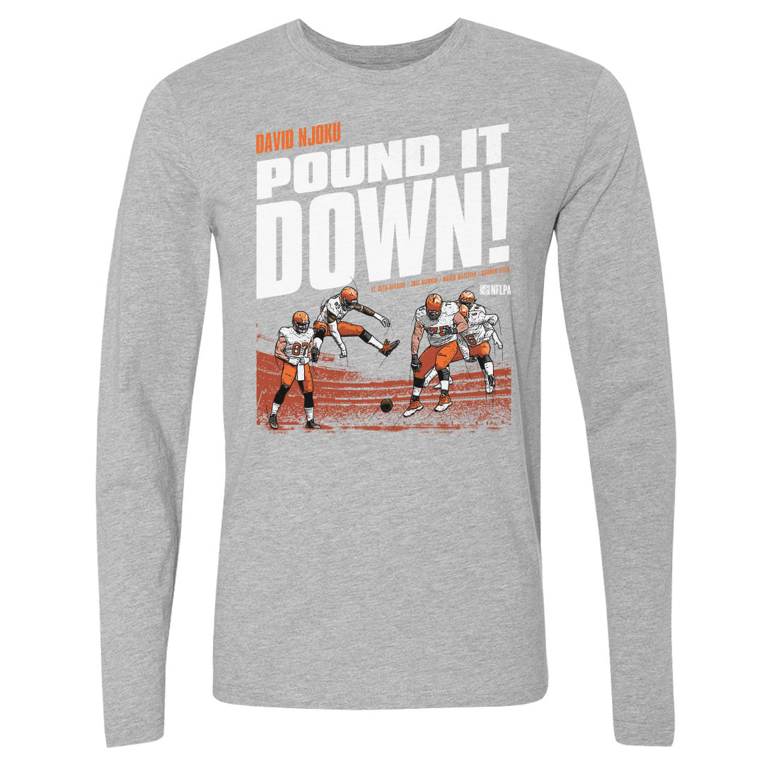 David Njoku Men's Long Sleeve T-Shirt | 500 LEVEL