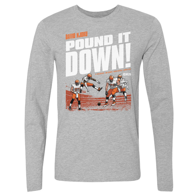David Njoku Men's Long Sleeve T-Shirt | 500 LEVEL