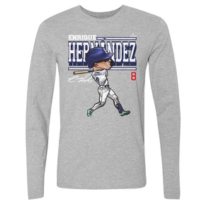 Enrique Hernandez Men's Long Sleeve T-Shirt | 500 LEVEL