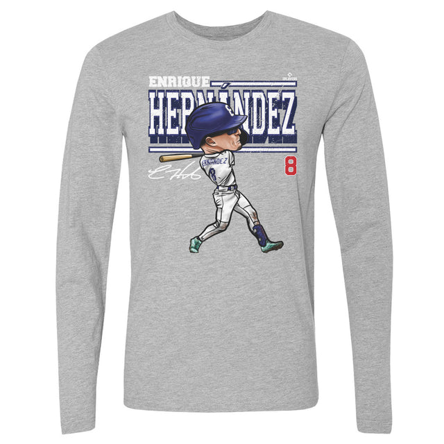 Enrique Hernandez Men's Long Sleeve T-Shirt | 500 LEVEL