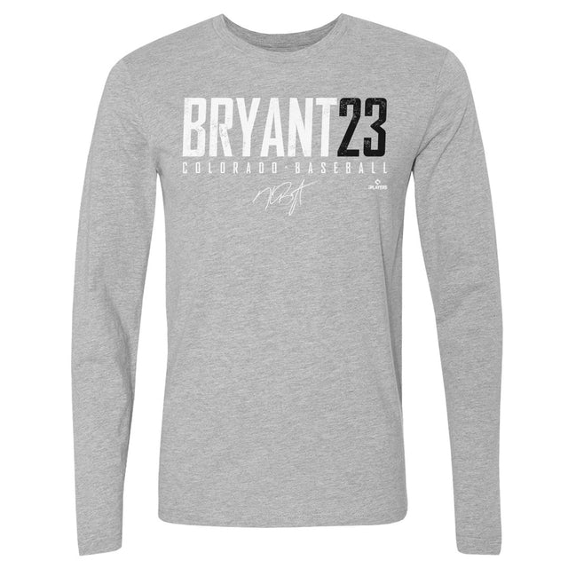 Kris Bryant Men's Long Sleeve T-Shirt | 500 LEVEL