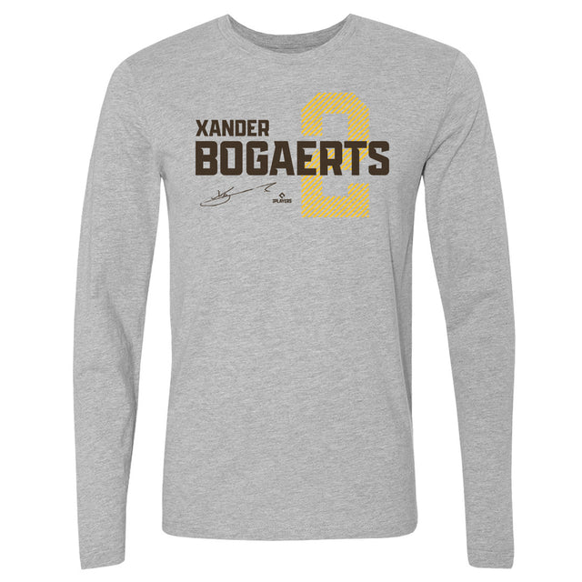 Xander Bogaerts Men's Long Sleeve T-Shirt | 500 LEVEL