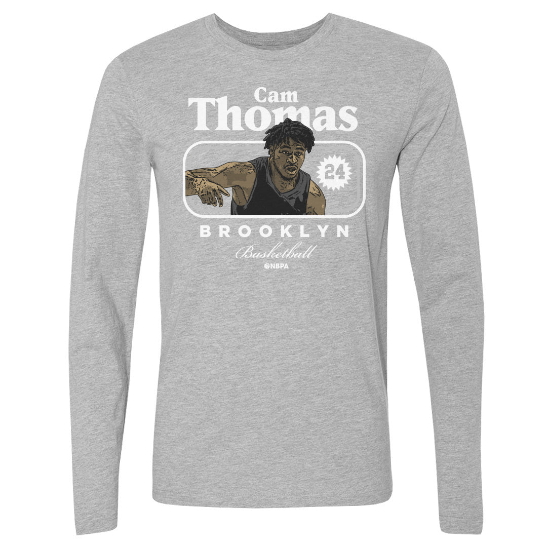 Cam Thomas Men's Long Sleeve T-Shirt | 500 LEVEL