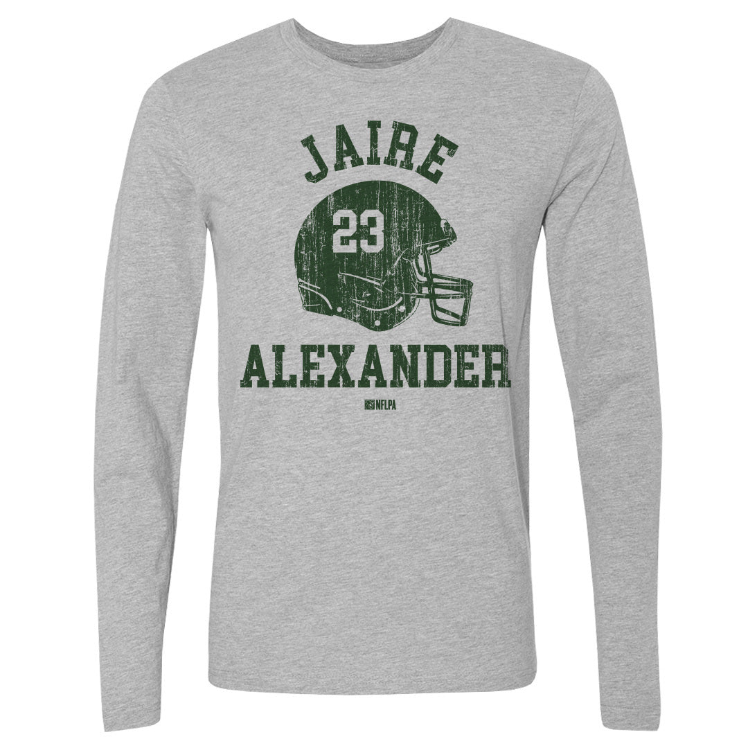 Jaire Alexander Men&#39;s Long Sleeve T-Shirt | 500 LEVEL